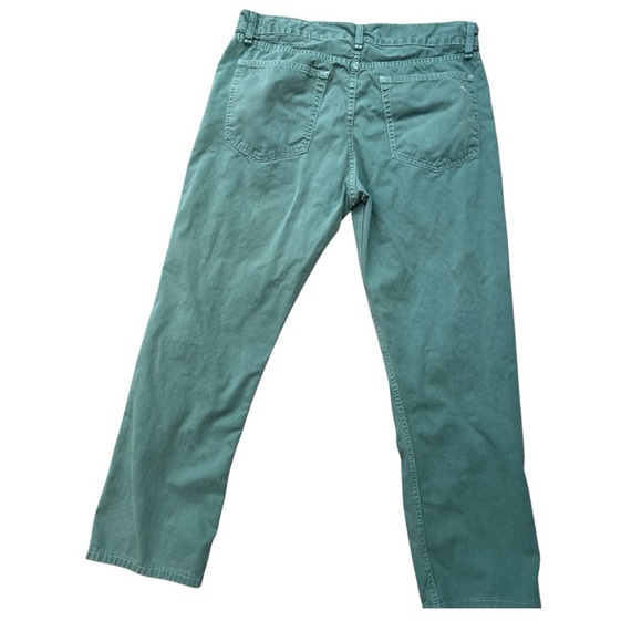 Rag & Bone RB 15x slim straight Tailored workwear size 31 green - Picture 2 of 8